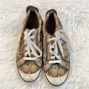 Coach Women’s Monogram Letter C “Barrett”Sneakers